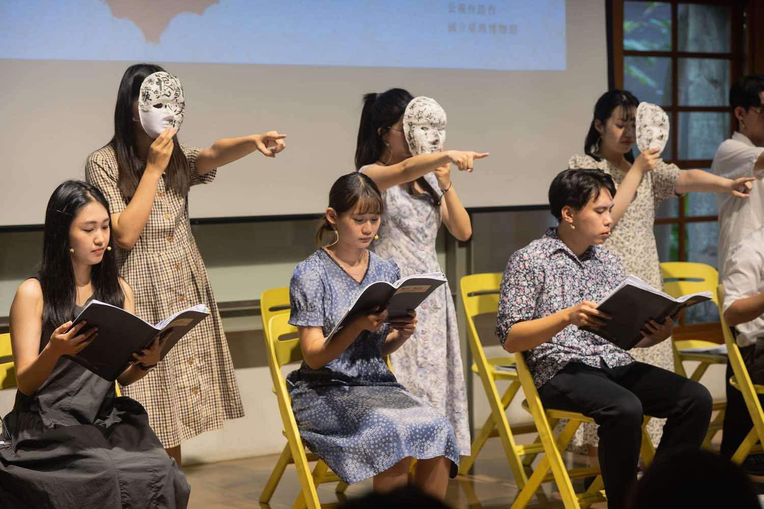 版畫作品展出現場
